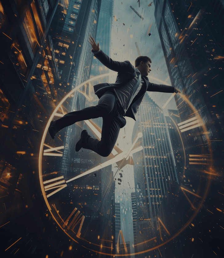 Professional analyzing enterprise performance data
