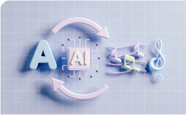 3D illustration of AI-based learning progress visualization